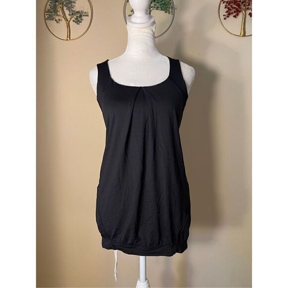 Lululemon Nouveau Limits Tank Black Size 4 - Picture 1 of 6